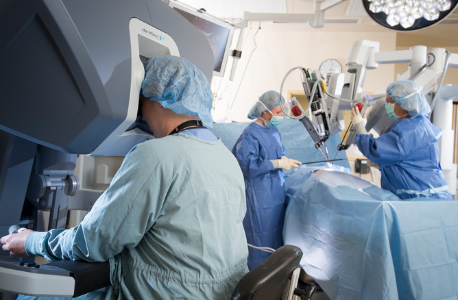 Por que escolher a cirurgia robótica?